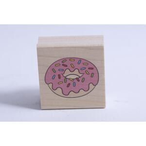 Doughnut, Message Stamp, Card Making